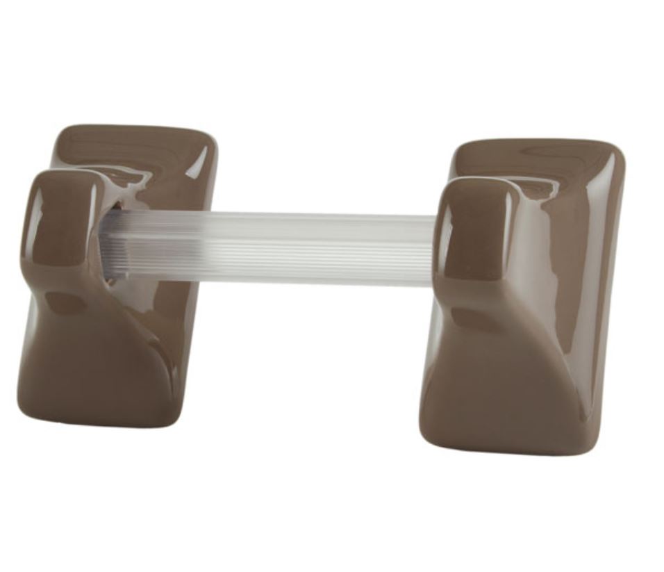 TB24 Ceramic Tile Towel Bar Holder with 24 Inch Bar by HCP Industries
