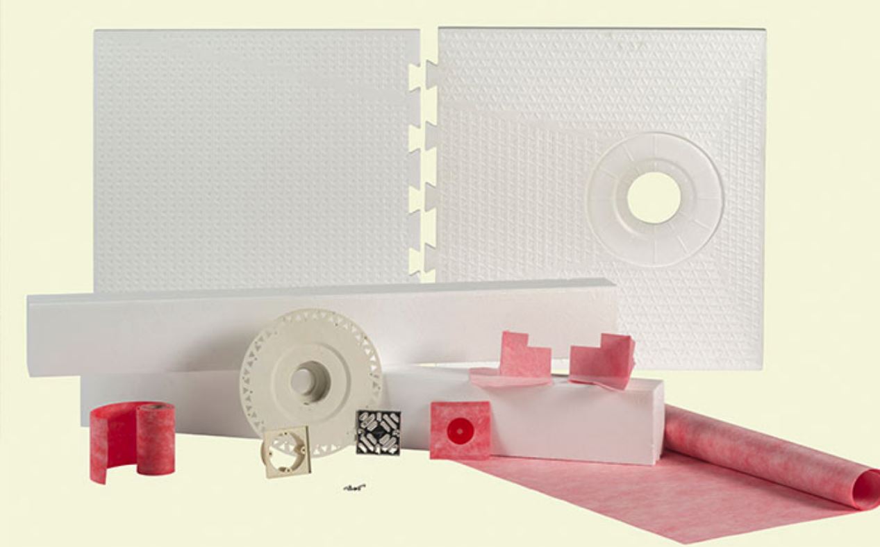 32 x 60 Prova Shower Kit Offset Drain for Tile Waterproofing by Loxcreen