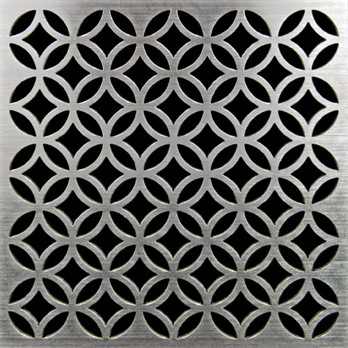 PSC Pro Stainless Steel Drain Grate Cover - Lattice Design by Pro-Source Center