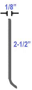 Cove Base Molding With Toe