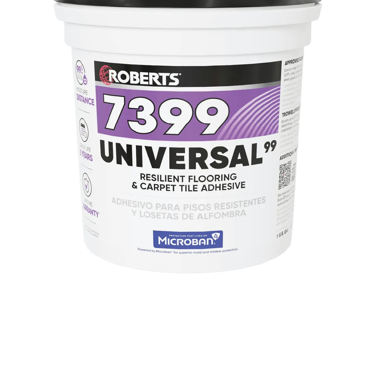 Flooring Adhesives Releasable Pressure Sensitive Adhesive 7399 by Roberts