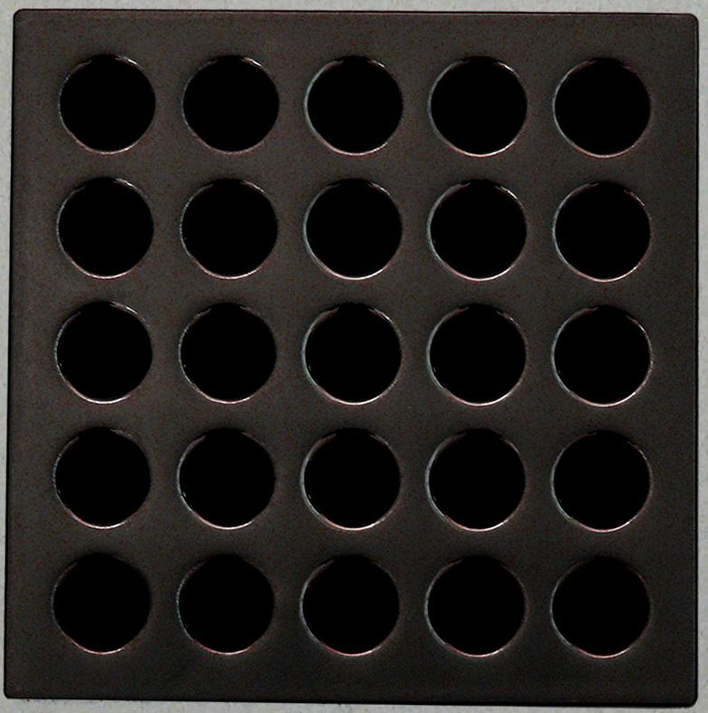 Waterproofing shower kit Drain Grate Cover color Oil Rubbed Bronze E4407